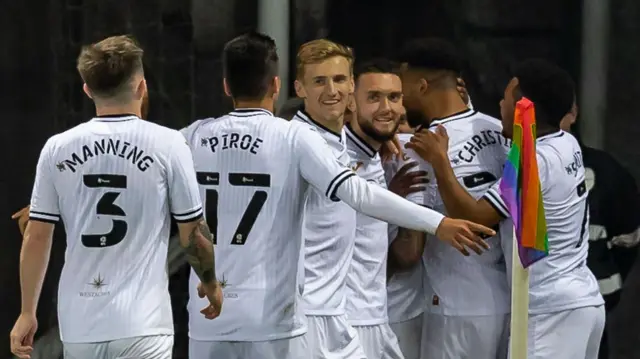 Swansea celebrate