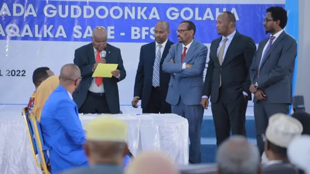 Abdi Hashi Abdullahi is announced Somali senate speaker