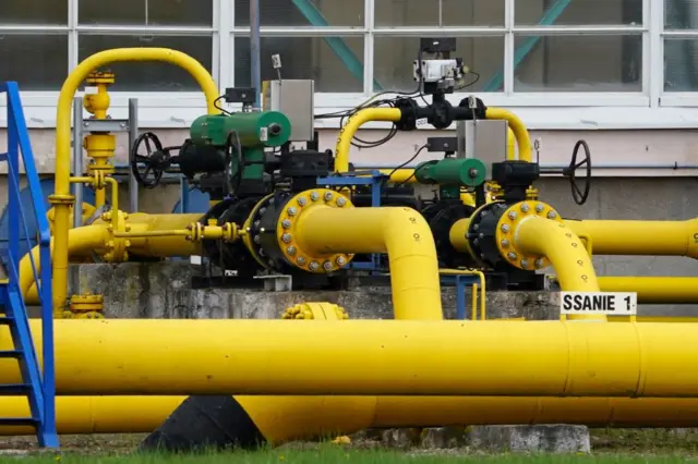 Gasworks in Poland