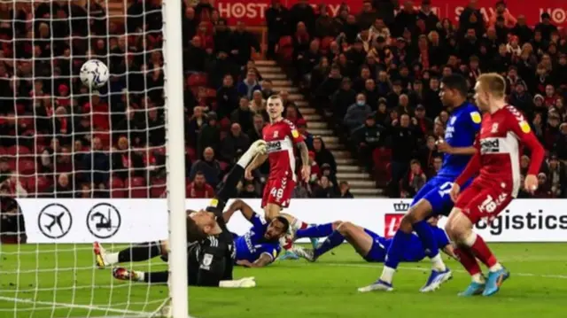 Riley McGree scores Middlesbrough's second