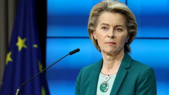 European Commission President Ursula von der Leyen