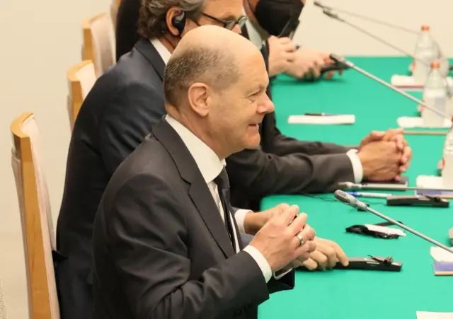 Olaf Scholz in Tokyo, Japan