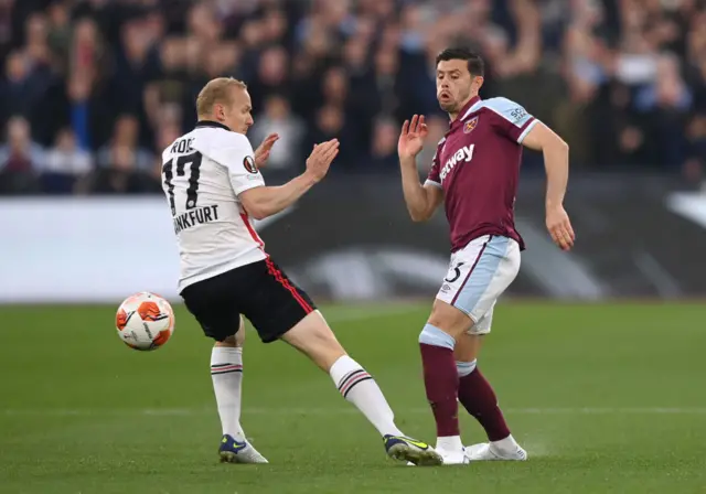 West Ham v Frankfurt