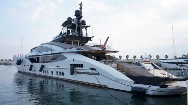 Russian oligarch Alexei Mordashov's yacht