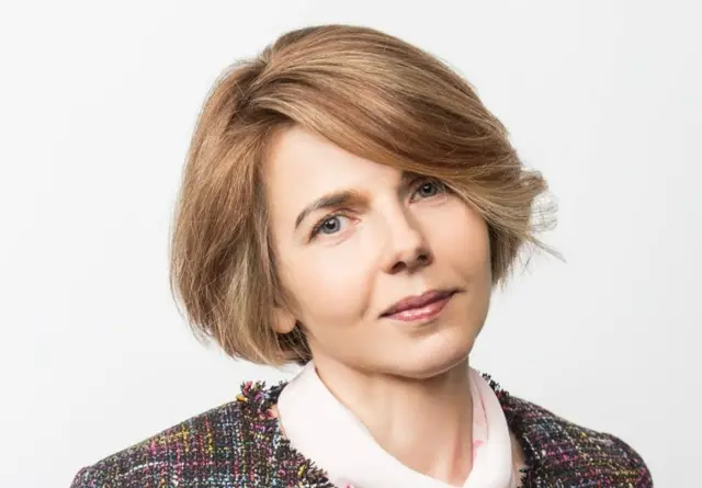 Ukrainian journalist Vera Hyrych