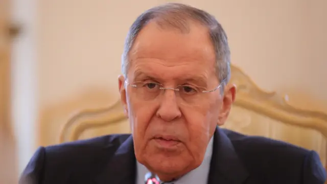 Russian foreign minister Sergei Lavrov