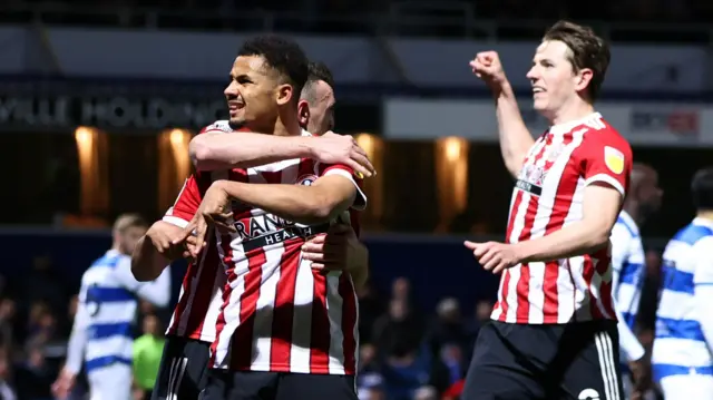 Sheff Utd celebrate