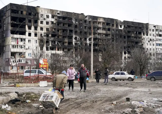 Mariupol has become the most heavily bombed and damaged city in Ukraine's war with Russia