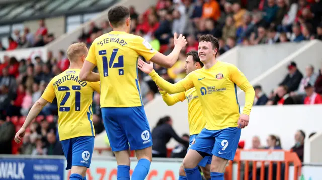 Sunderland celebrate