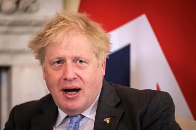 UK Prime Minister Boris Johnson