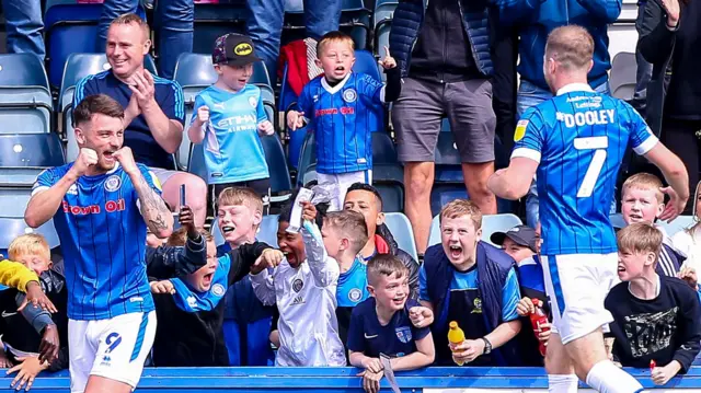 Rochdale celebrate