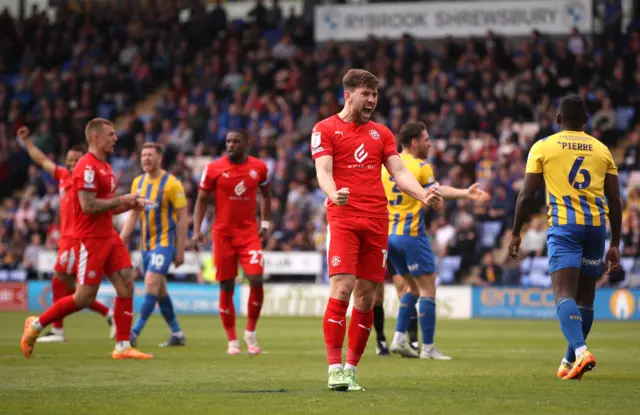 Wigan celebrate