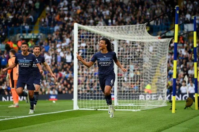 Nathan Ake scores for Man City