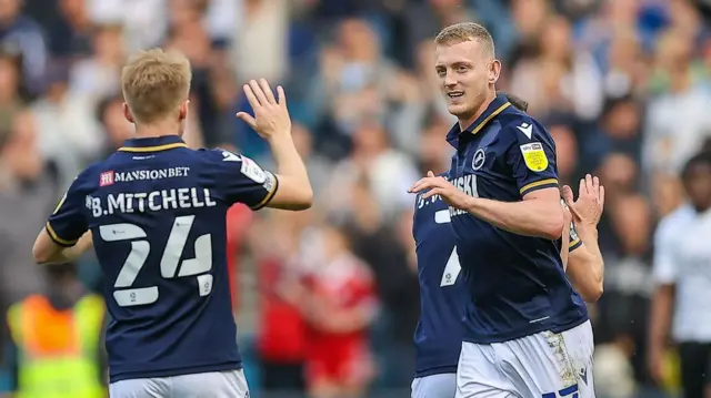 Millwall celebrate