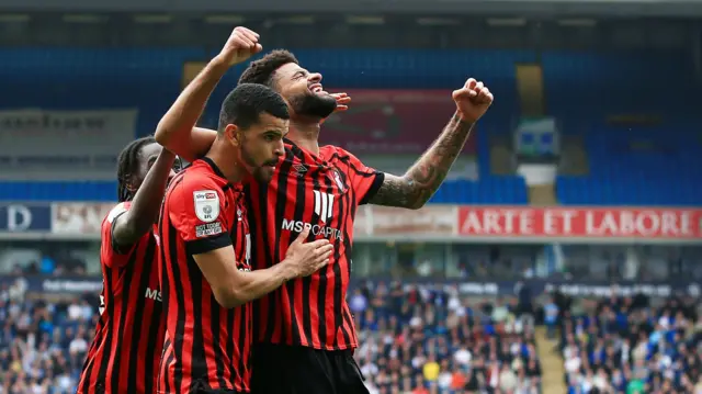 Bournemouth celebrate