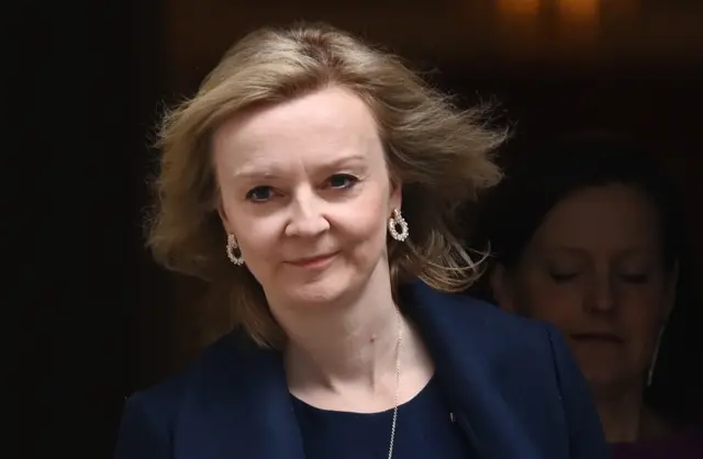 UK Foreign Secretary Liz Truss