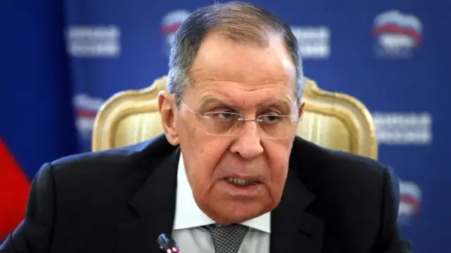 Russian Foreign Minister Sergei Lavrov 28 March 2022