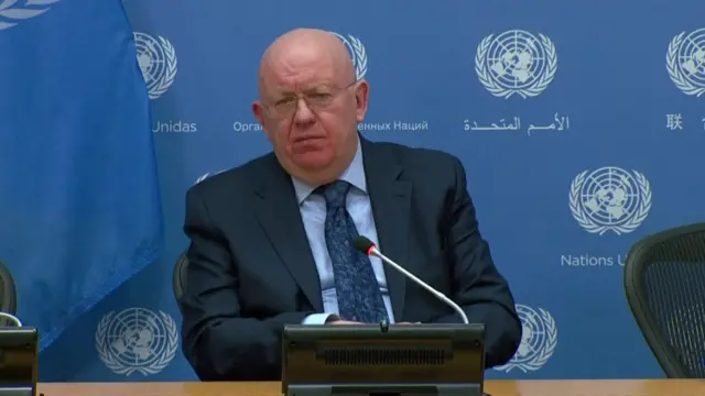 The Russian Ambassador to the UN