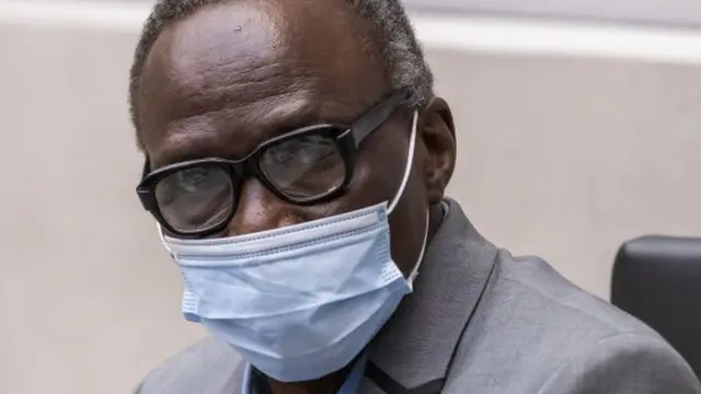 Ali Muhammad Ali Abd-Al-Rahman, commonly known as Ali Kushayb attends his trial on war crimes case from Sudanâs Darfur in The Hague, Sudan on May 24, 2021.