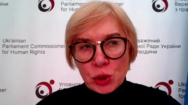 Lyudmyla Denisova, the Ukrainian Parliament's Human Rights Commissioner