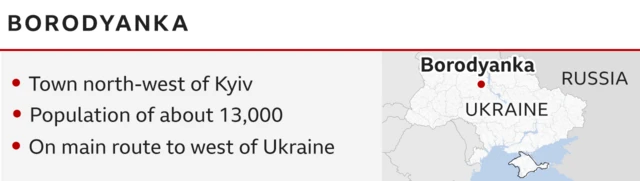 Borodyanka info graphic