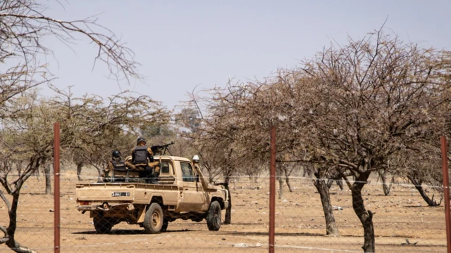 Burkinabè soldiers on patrol - 2020