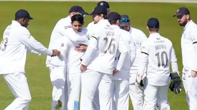 Hampshire celebrate