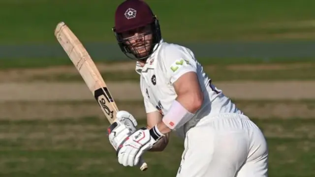 Rob Keogh hit his 12rth century for Northants