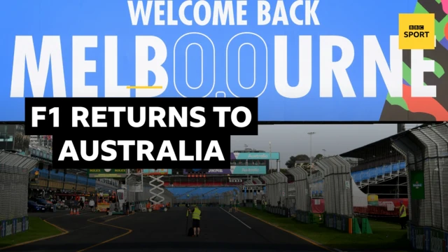 F1 returns to Melbourne