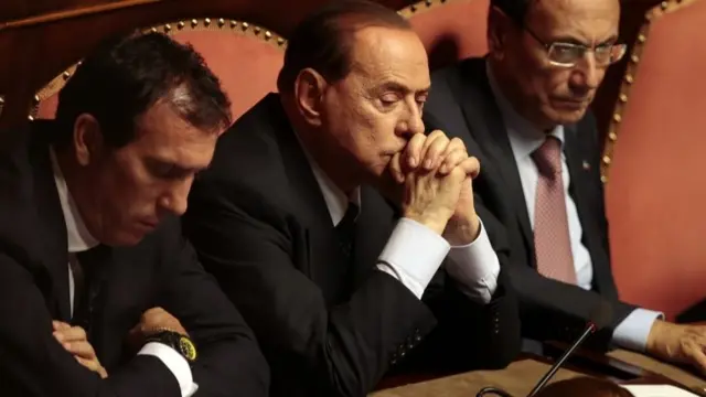 Former Italian Prime Minister Silvio Berlusconi