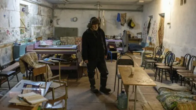 The names of the dead are scrawled on the peeling wall of a school basement where residents say more than 300 people were trapped for weeks by Russian occupiers in Yahidne, a village north of the Ukrainian capital Kyiv.