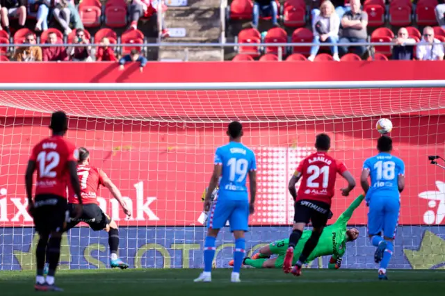 Mallorca score against Atletico Madrid