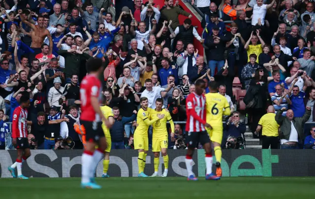 Chelsea celebrate