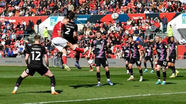 Bristol City goal