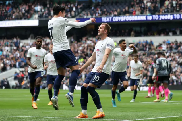 Harry Kane and Son Heung-Min