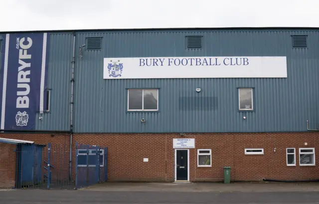 Bury FC ground