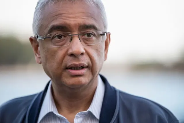 Prime Minister of Mauritius Pravind Jugnauth