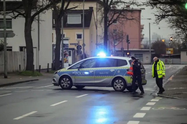 Street in Germany closed off due to bomb threat