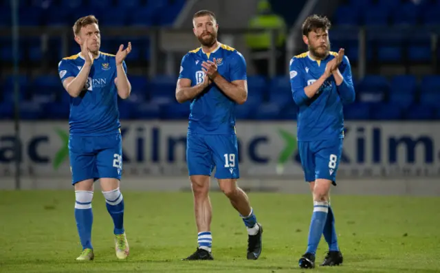 St Johnstone now face a play-off to retain their top flight status