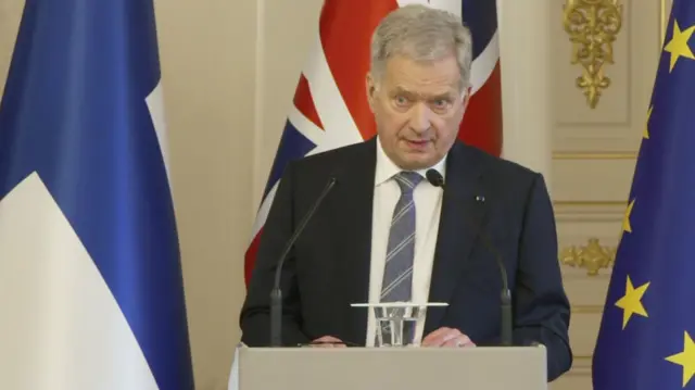 Finnish President Sauli Niinisto