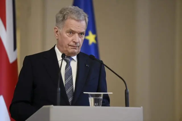 Finnish President Sauli Niinisto