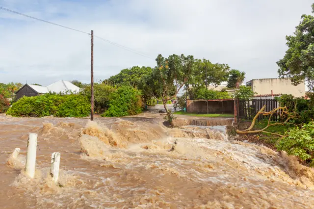 Bushman river flooding