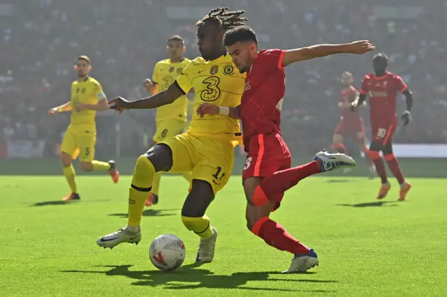 Trevoh Chalobah and Luis Diaz.