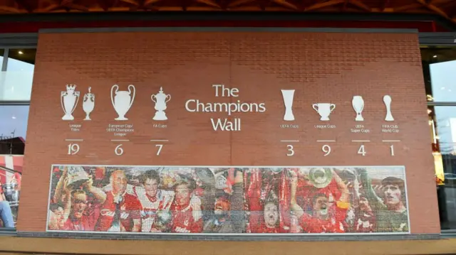 Anfield 'Champions Wall'