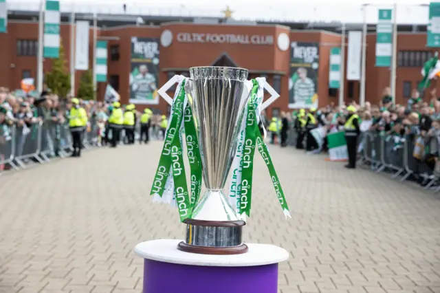 Scottish Premiership trophy