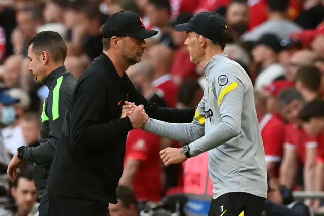 Jurgen Klopp and Thomas Tuchel.