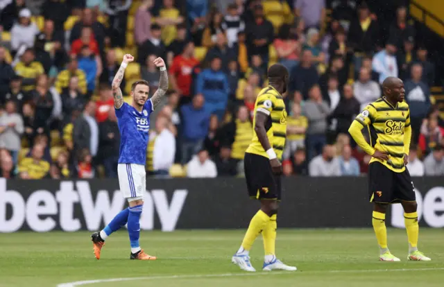 James Maddison, Leicester, Watford