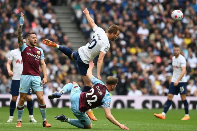 Harry Kane, Nathan Collins, Tottenham Hotspur, Burnley