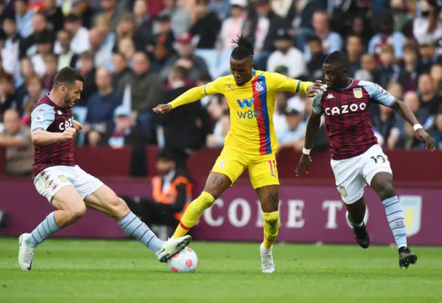 Wilfried Zaha, Aston Villa, Crystal Palace