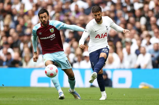 Rodrigo Bentancur, Dwight McNeil, Burnley, Tottenham Hotspur